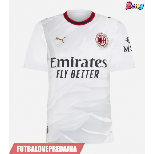 Lacne Ženy Futbalové dres AC Milan Ardon Jashari #30 2026-27 Krátky Rukáv - Preč
